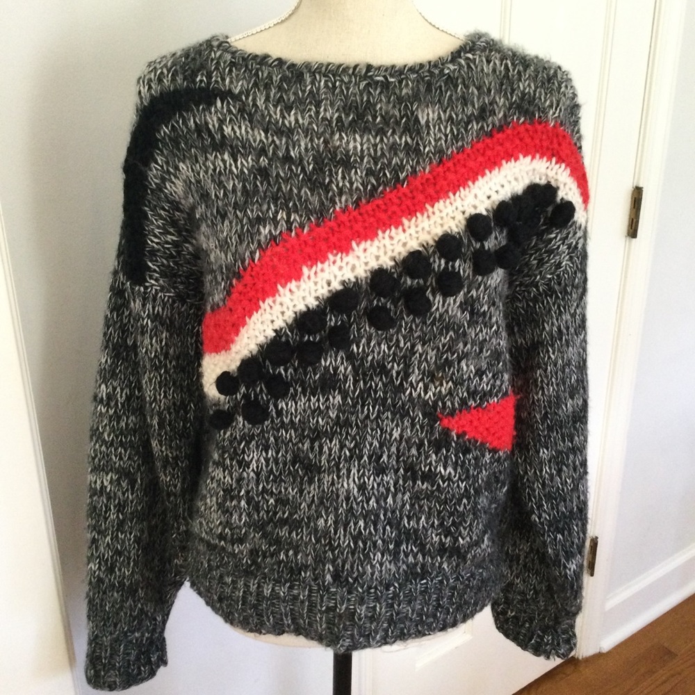 Vintage Beautiful Korean Made Sweater. Size M